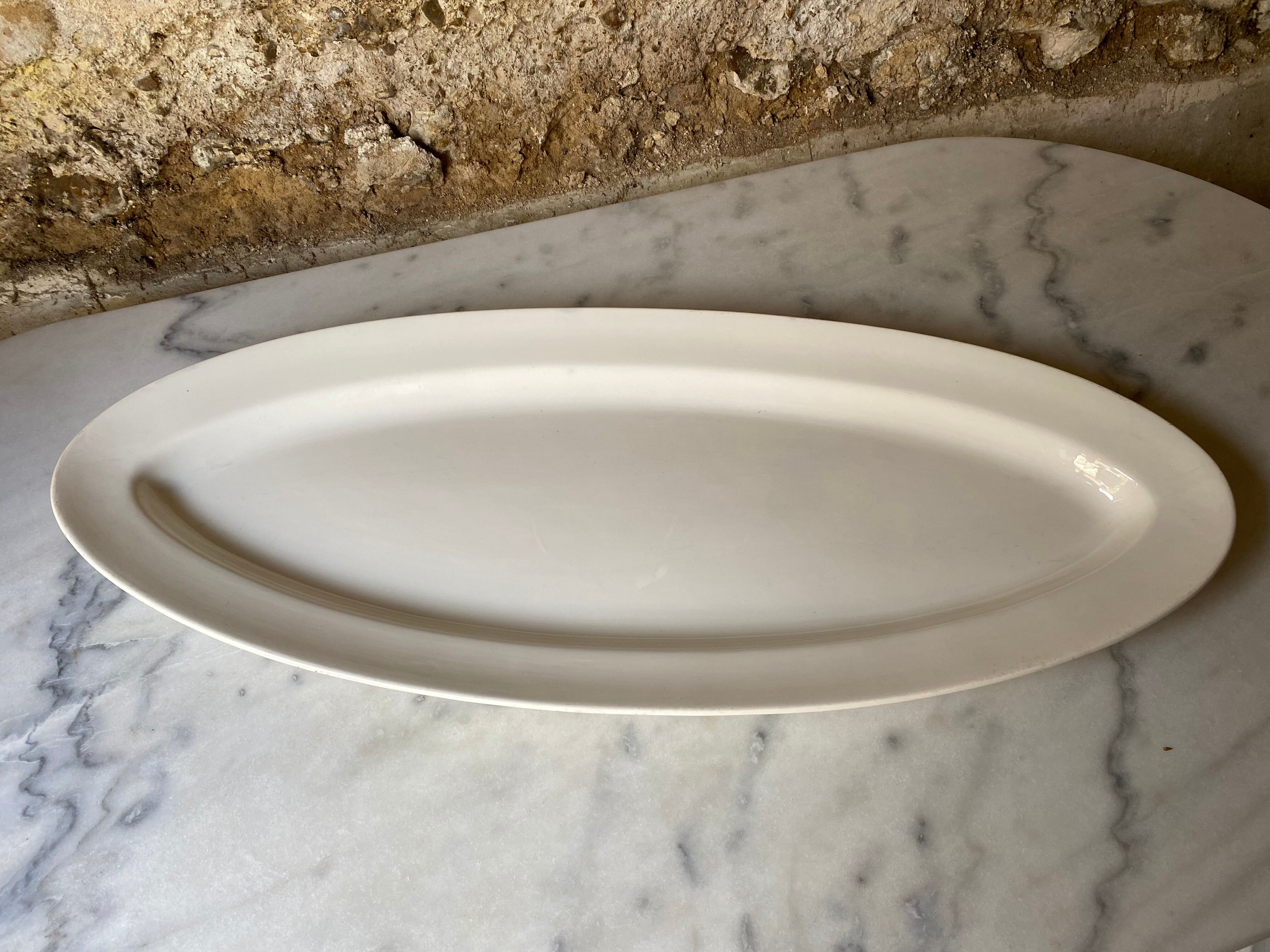 Dish Sarreguemines Digoin 68 cm