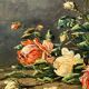 Raoul Delbové. Nature morte aux roses.
