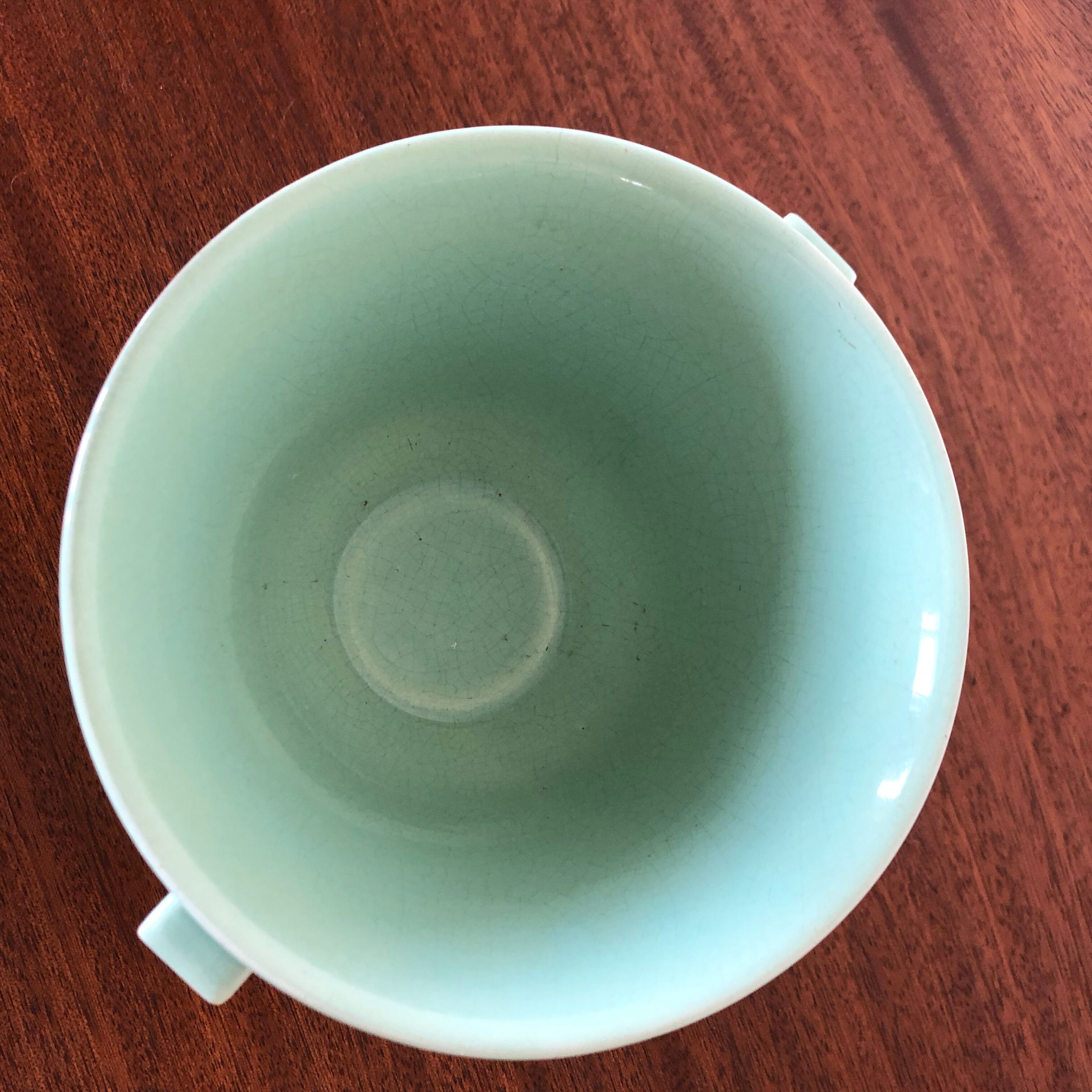 Cache-pot vase Villeroy Boch art déco