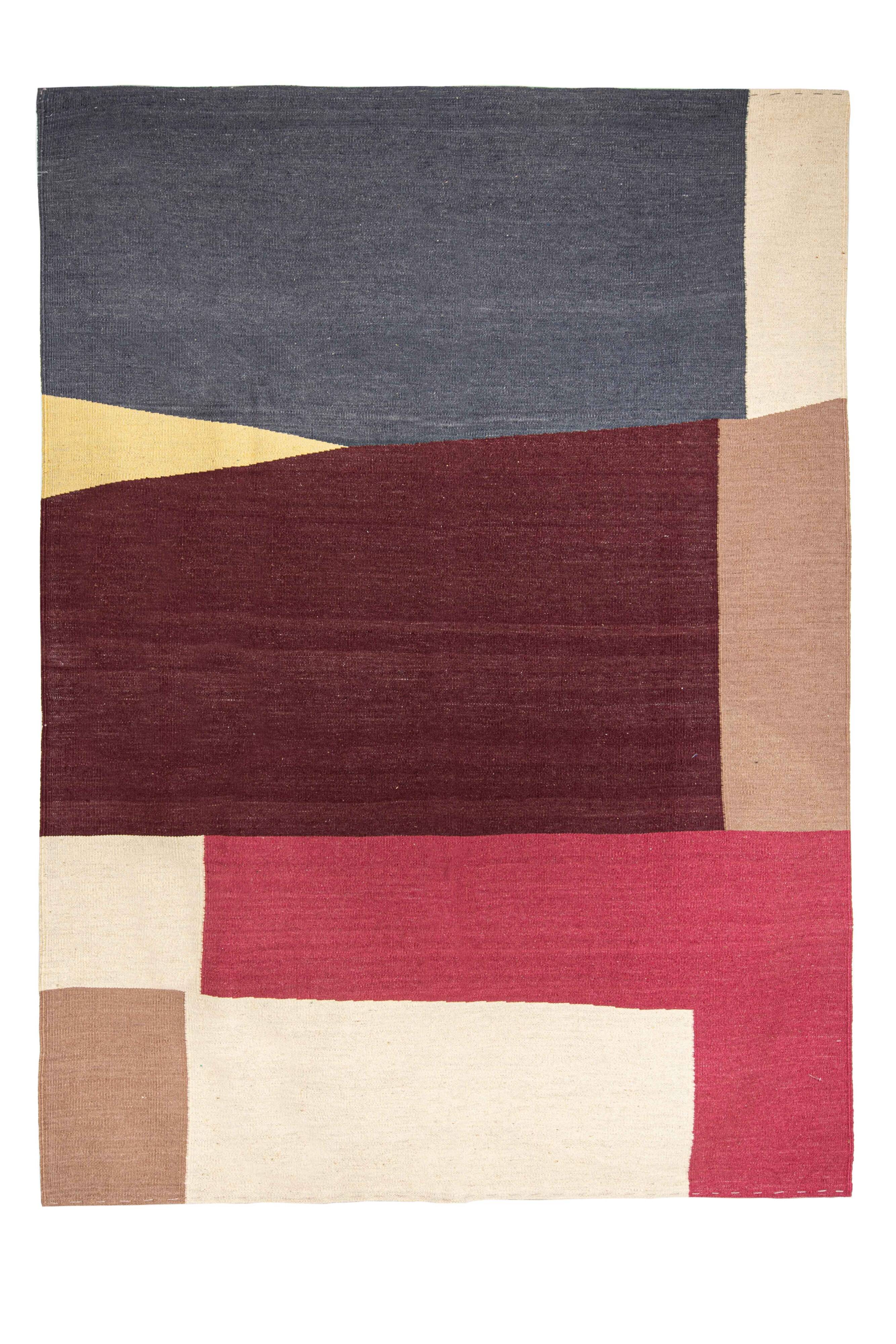 Contemporary Afghan kilim 235 x 165 cm