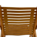 Vintage set of four Rex Plywood folding chairs by Niko Kralj design 1950