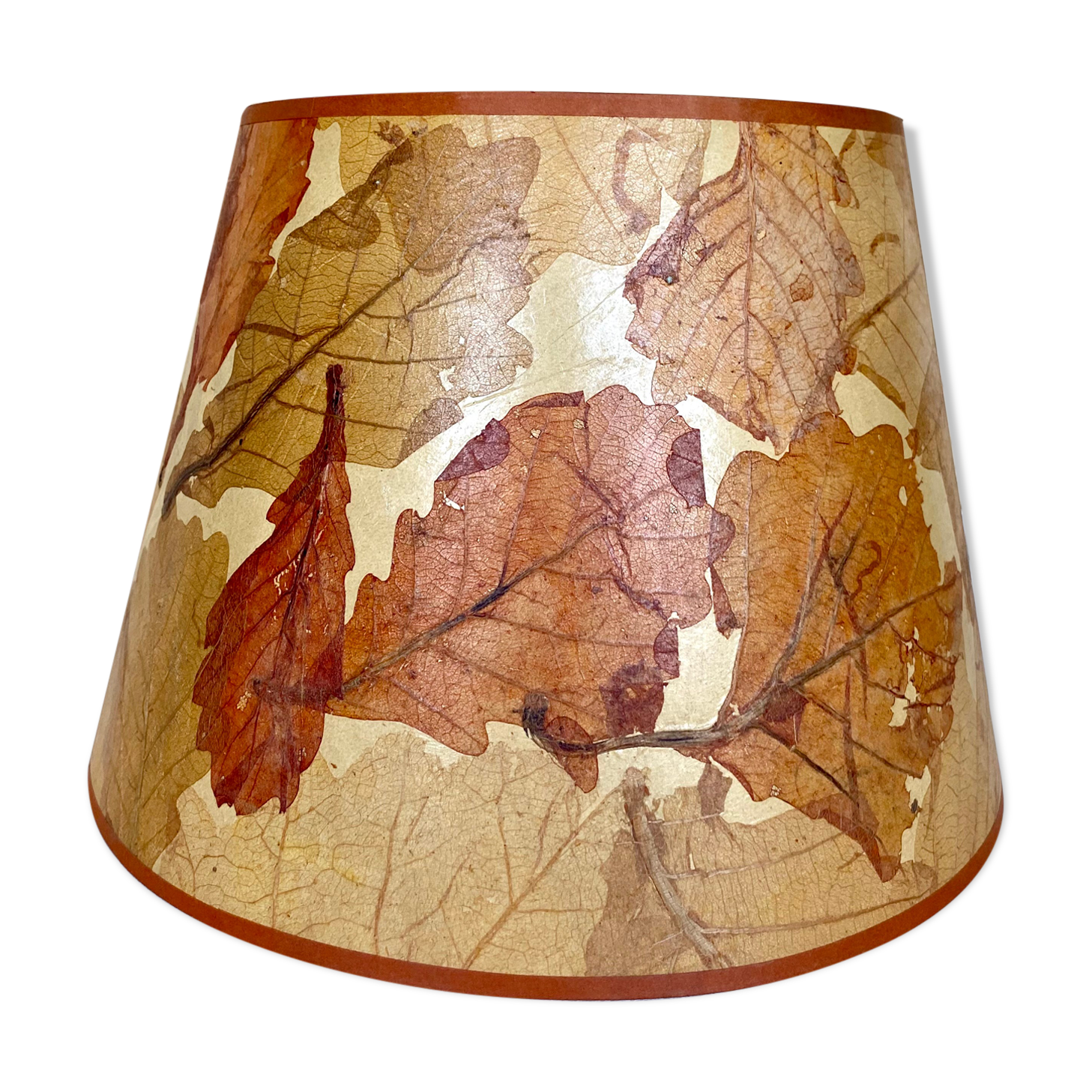 Paper herbarium lampshade, 70s