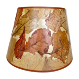 Paper herbarium lampshade, 70s