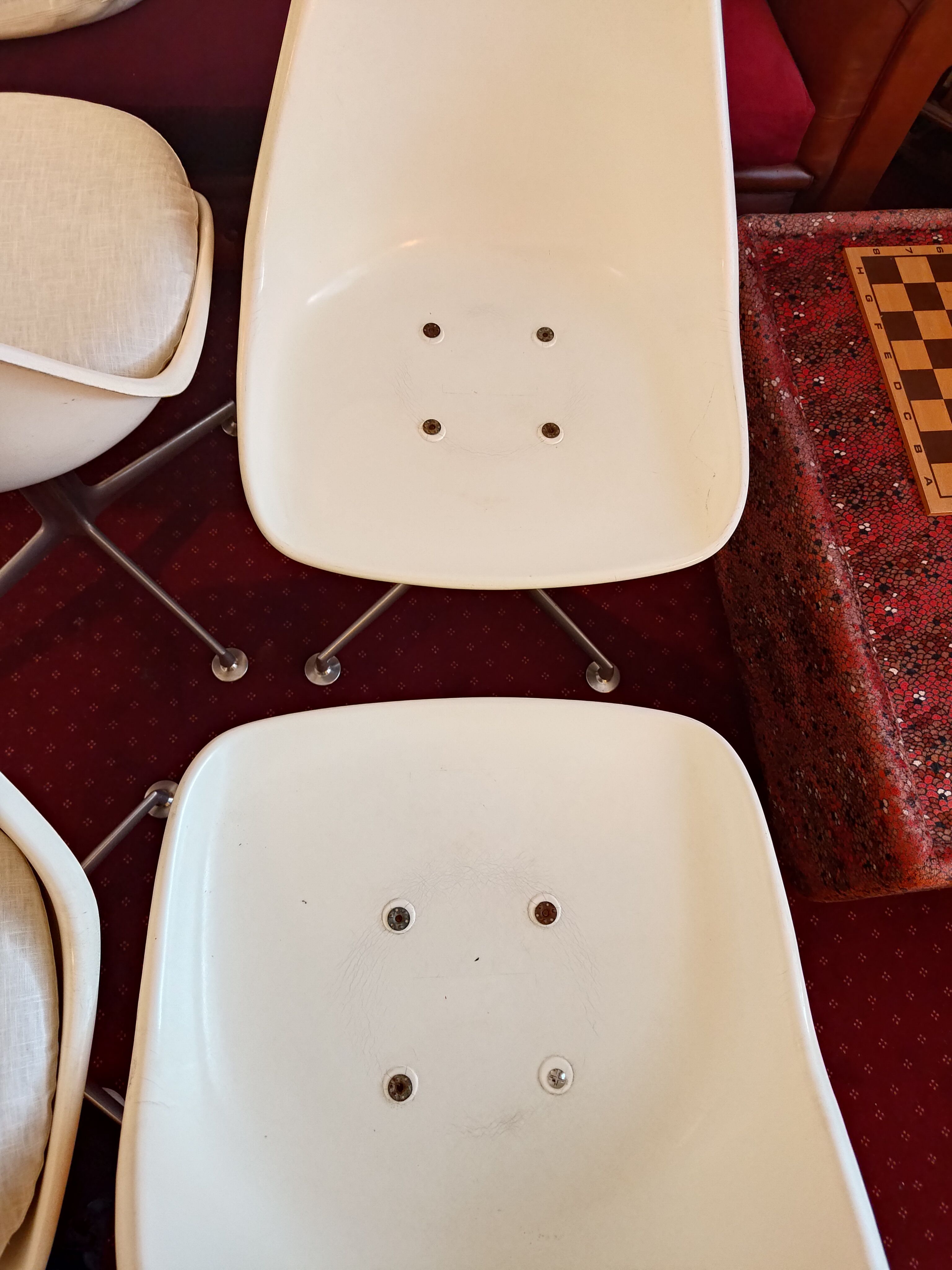 Set of 4 chairs Arkana model 116 by Maurice Burke