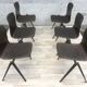 6 Industrial Chairs Galvanitas S22