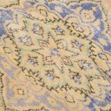 5x8 Pale Orange & Blue Classic Pattern Vintage Rug, 170x253Cm