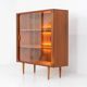 Showcase in teak by Svend Dyrlund