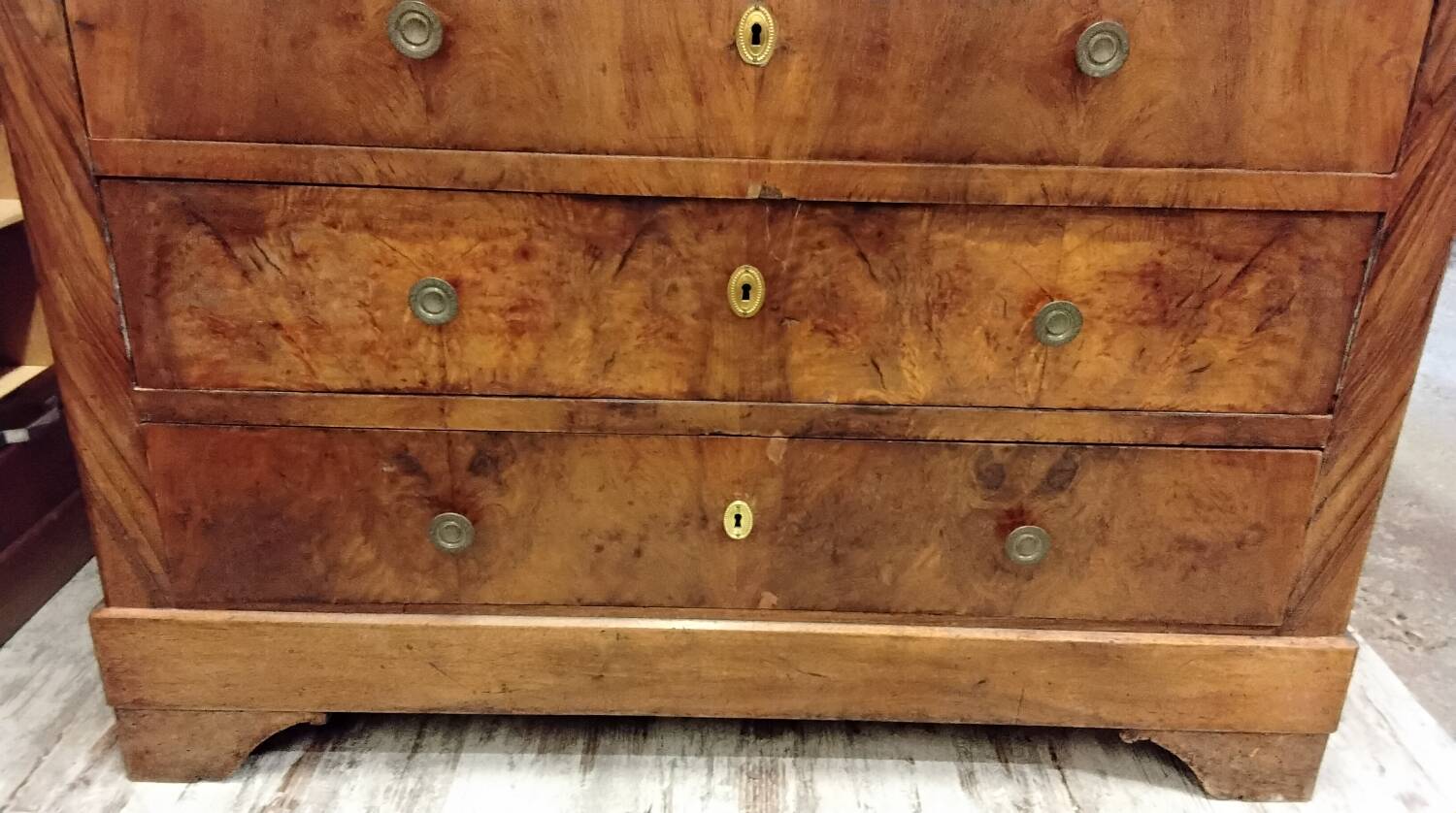 Antique commode in Louis Philippe style