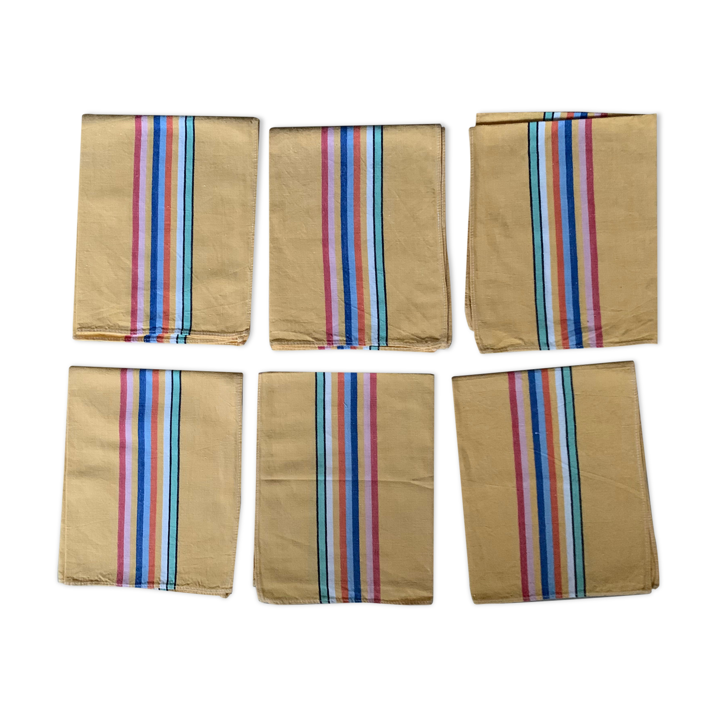 Set of 6 vintage napkins