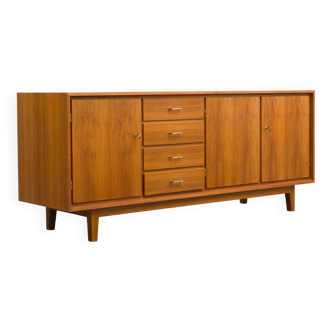 Sideboard from the 60s, very deep, restored, 180cm