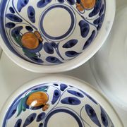 6 céramiques peintes à la main – Desuir - Sicile