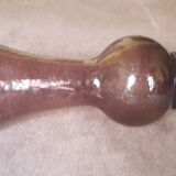Biot bubbled glass vase