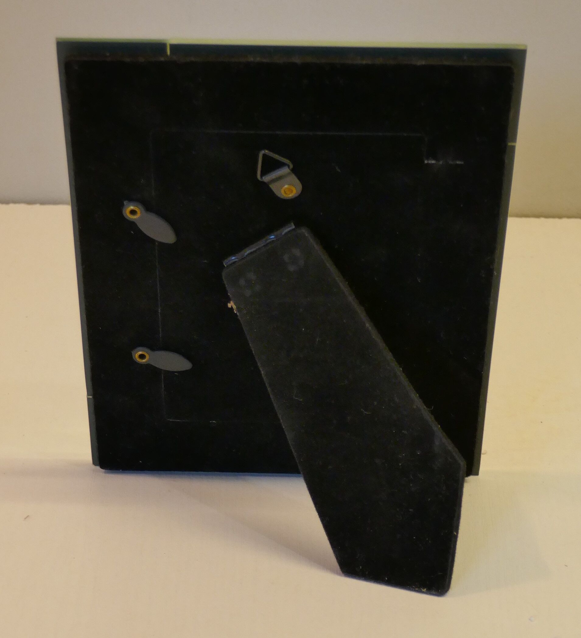 Mirrored photo holder frame