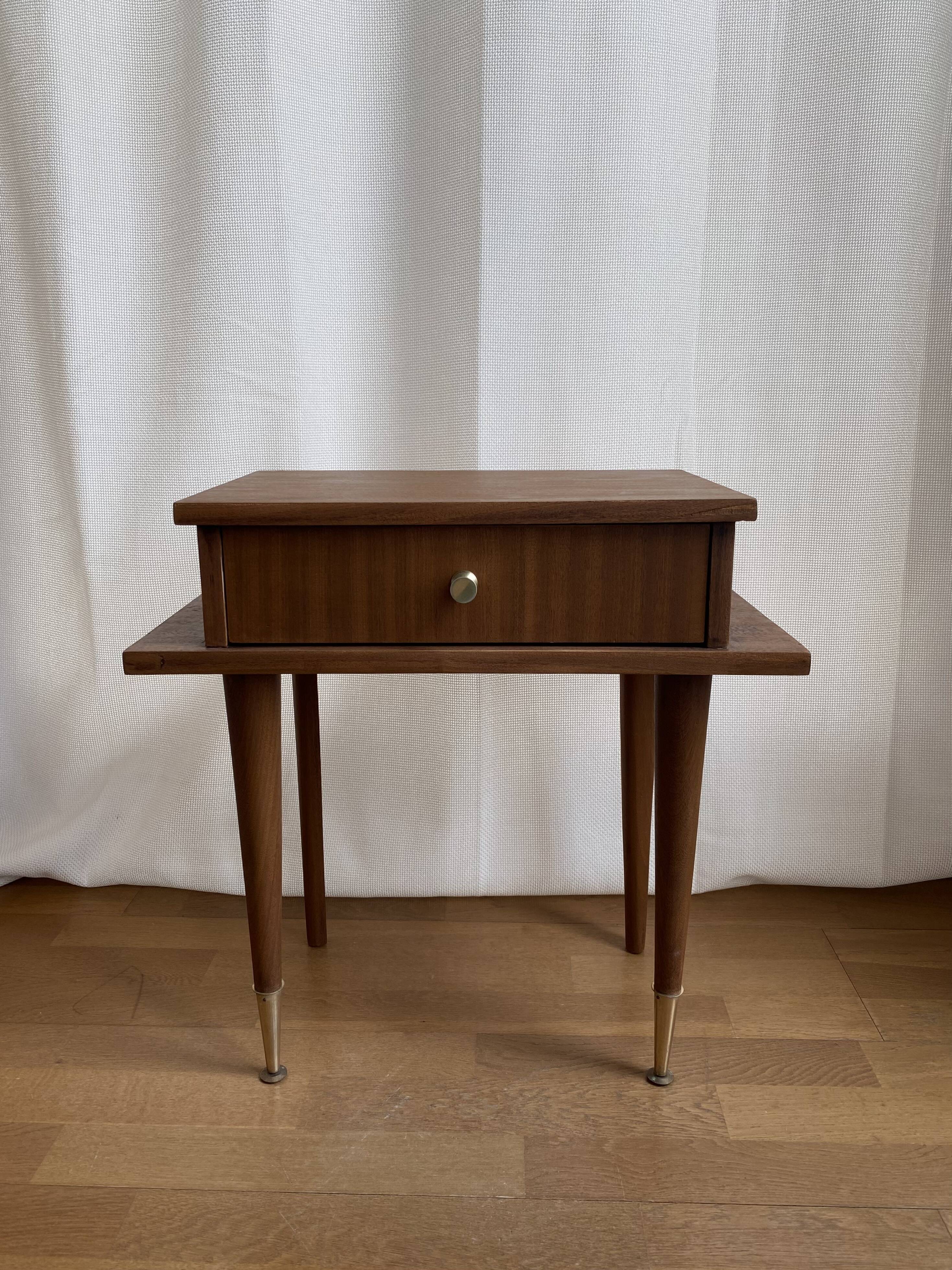 Chevet, bout de canapé, 1960