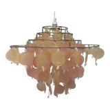 Mother-of-pearl tassel chandelier