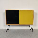 Vintage enfilade Scandinavian showcase, 60s