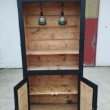 High cabinet with lighting