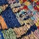 Carpet berbere boucherouite vintage 115×180 cm
