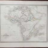 Old Map - Map of Africa - 1836