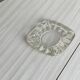Cendrier vintage en verre translucide