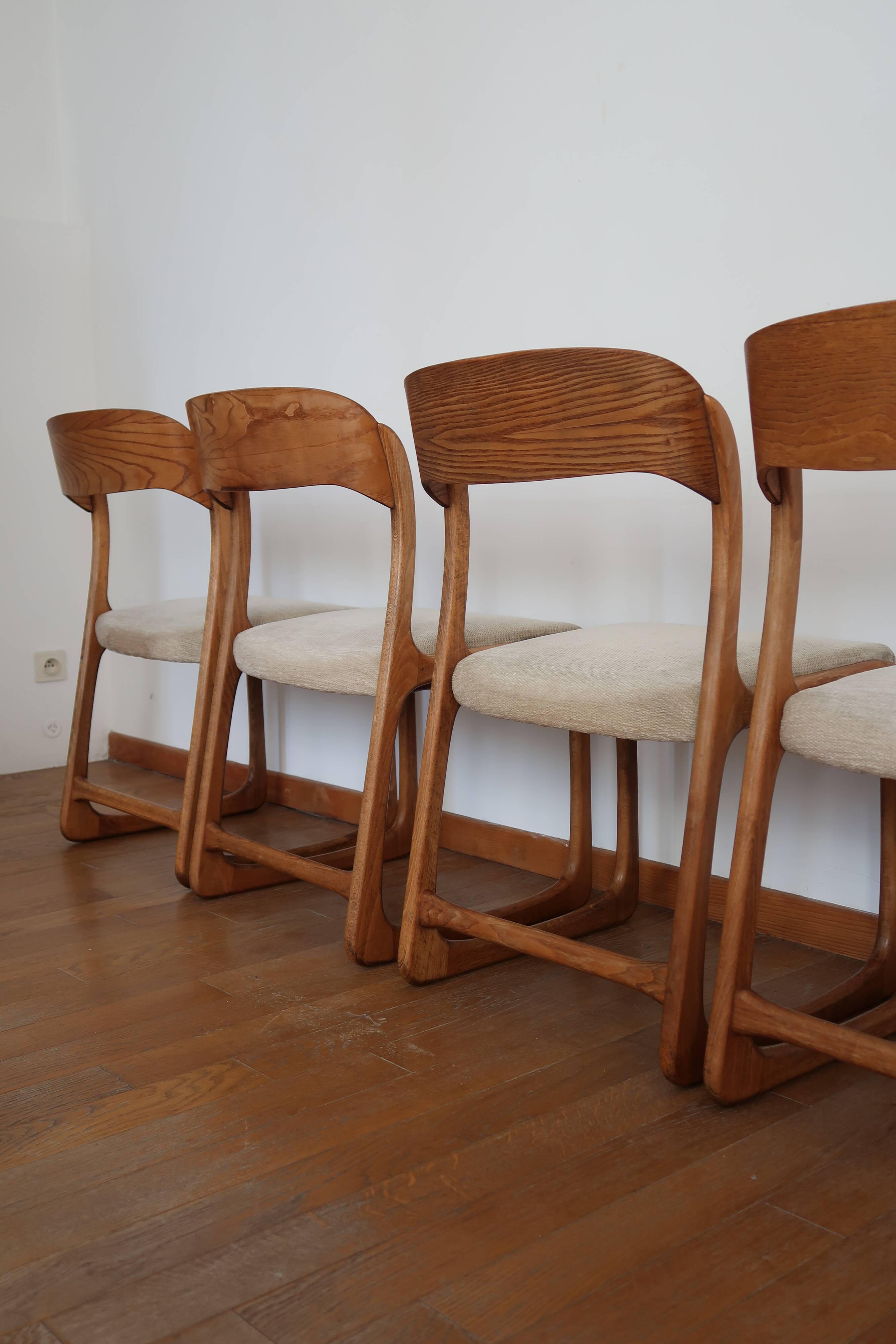 4 chairs "Sled" Baumann