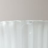 Set of 3 Art Deco frosted glass tulips