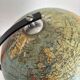 Vintage globe 1962 terrestrial world map glass tripod Taride - 28 cm