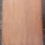 Bedside art deco solid oak