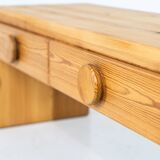 Pine bench / hallway furniture in the style of Ruben Ward.