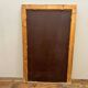 Antique gilded fireplace mirror