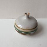 Single-flower vase signed Voldemar Volkoff Vallauris