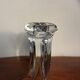 1950s/60s Vannes crystal candlestick, France