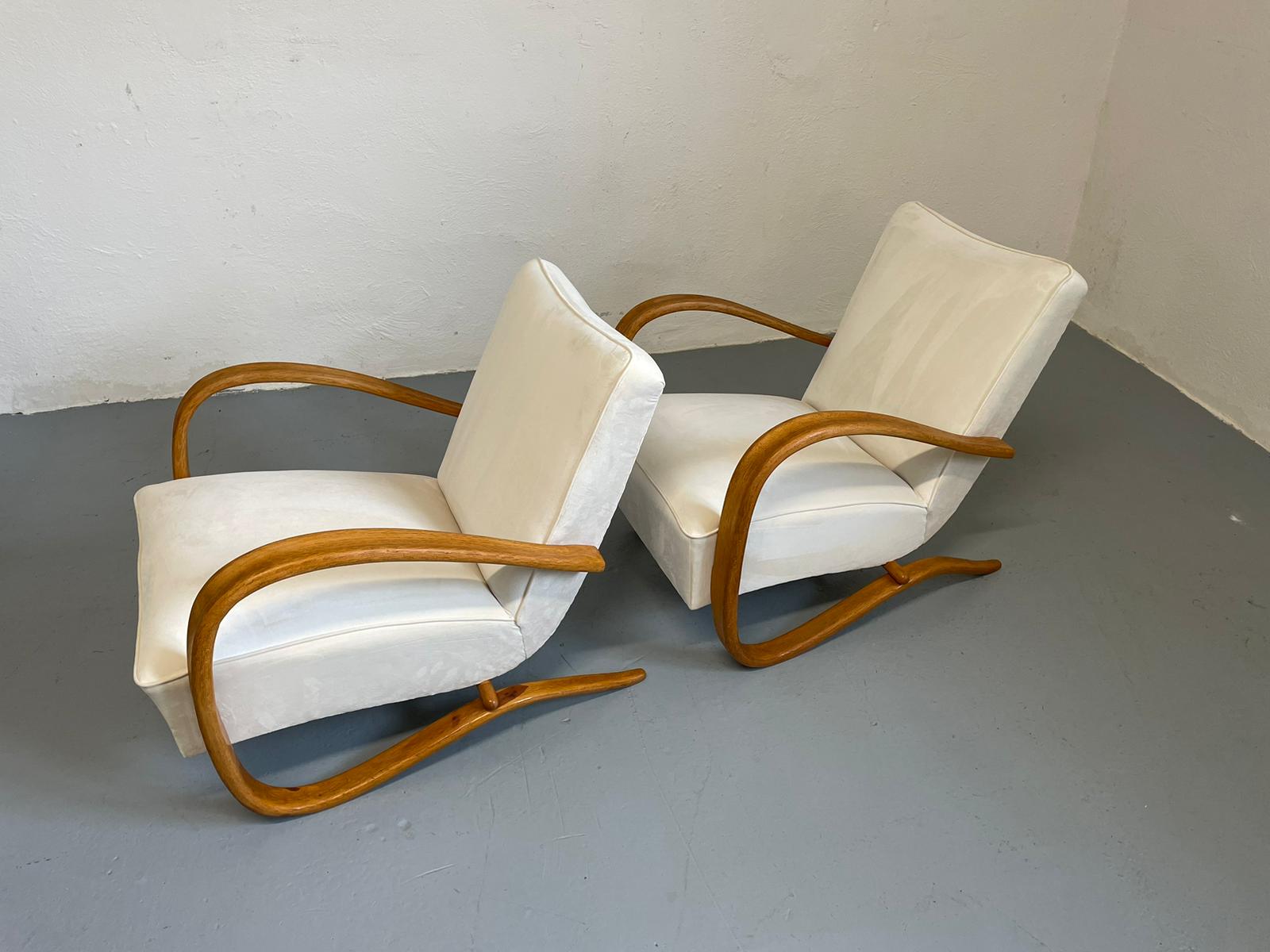 Set of armchairs Halabala H269