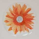 Mid-century glass pendant,1960's.
