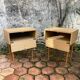 Pair of vintage bedside tables