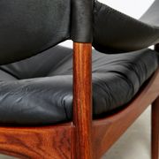 Pair of armchairs Kristian Solmer Vedel "modus Chair" for Søren Willadsen Møbelfabrik