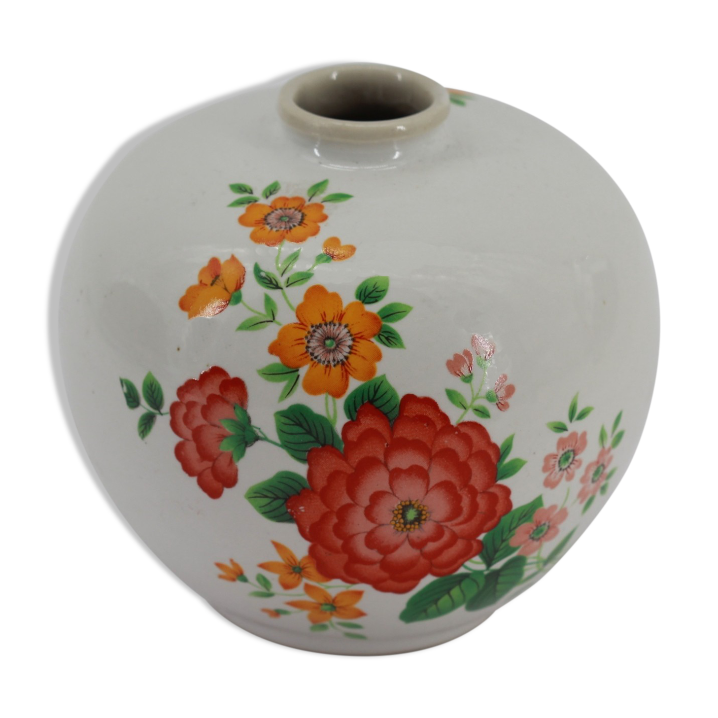 Ancient ceramic flower vase