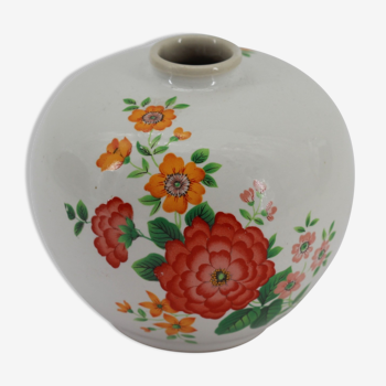 Vase fleur ancien en céramique