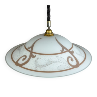 Vintage glass pendant, Italy, 1970s