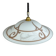 Vintage glass pendant, Italy, 1970s