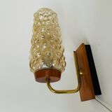 Bubble glass wall lamp, 60s
