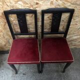 Pair old chair art deco