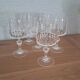 6 crystal white wine glasses model Vendôme