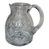 Hand-cut bohemian crystal broc