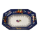 Decorative plate in fine porcelain Wegdwood & Co, 26x19cm, rare, average condition.