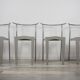 Lot de 4 chaises Dr Glob Design par Philippe Starck pour Kartell