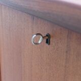 Freestanding 'Boomerang' desk in teak by Peter Løvig Nielsen, 1968