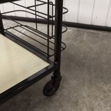 Trolley on wheels 1960 perforated metal