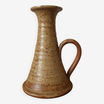 Soliflore vase in ceramic stoneware handmade vintage pottery Scandinavian country style decoration