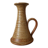 Soliflore vase in ceramic stoneware handmade vintage pottery Scandinavian country style decoration